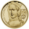 Sada zlatých medailí 4 x 1/10 Oz Karel IV. a jeho manželky 2008 Proof