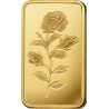 Zlatý slitek 10 g PAMP Růže