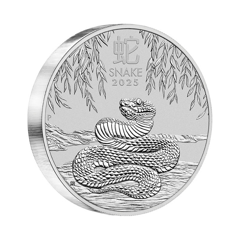 Stříbrná mince 10 Kg Lunar Series III Year of the Snake 2025