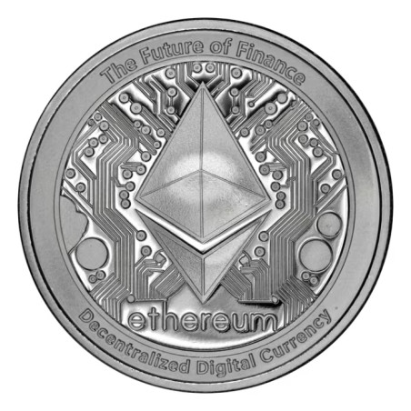 Stříbrná mince 1 Oz Ethereum 2025