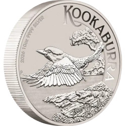 Stříbrná mince 10 Oz Kookaburra 2026
