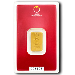 Zlatý slitek 5 g Münze...