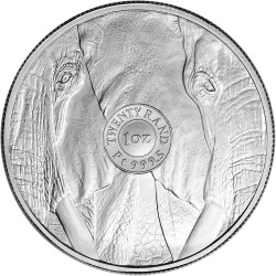 Platinová mince 1 Oz Big Five Elephant 2022