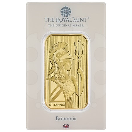 Zlatý slitek 1 Oz Britannia