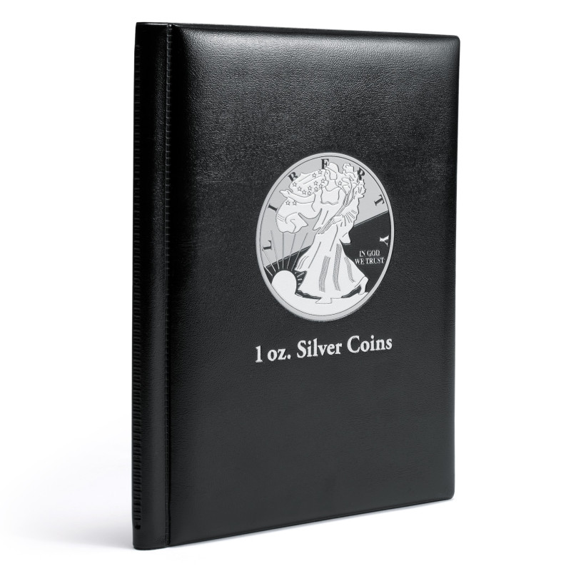 Kapesní album na 48 stříbrných mincí do velikosti 41 mm