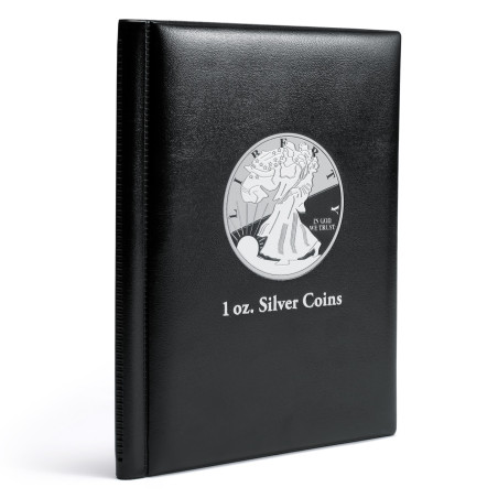Kapesní album na 48 stříbrných mincí do velikosti 41 mm