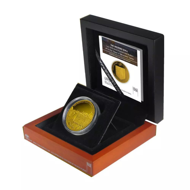 Zlatá mince 1 Oz The Western Wall 2020 Proof