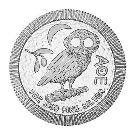 Stříbrná mince 1 Oz Sova z Athén 2021