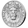 Stříbrná mince 1 Oz Český lev 2022