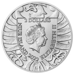 Stříbrná mince 1 Oz Český lev 2022