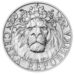 Stříbrná mince 1 Oz Český...
