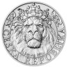 Stříbrná mince 1 Oz Český lev 2022