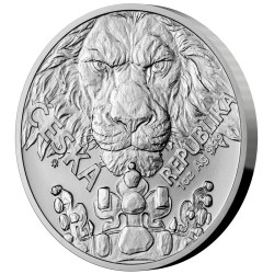 Stříbrná mince 1 Oz Český Lev 2023