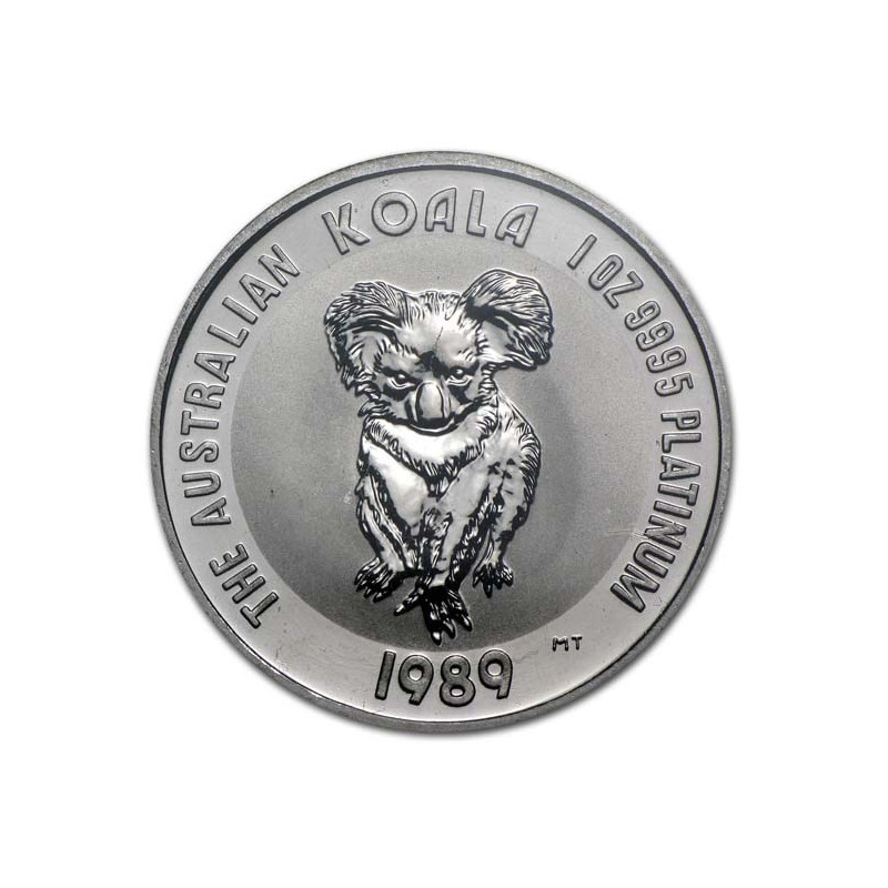 Platinová mince 1 Oz Australian Koala 1989