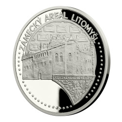 Platinová mince 1 Oz UNESCO Zámek a zámecký areál Litomyšl 2018 Proof