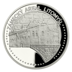 Platinová mince 1 Oz UNESCO Zámek a zámecký areál Litomyšl 2018 Proof