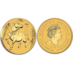 Zlatá mince 1/10 Oz Lunar Series III Year of the Ox 2021