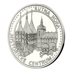 Platinová mince 1 Oz UNESCO Kutná Hora Historické centrum 2020 Proof