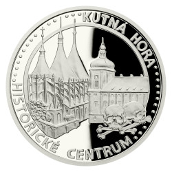 Platinová mince 1 Oz UNESCO Kutná Hora Historické centrum 2020 Proof