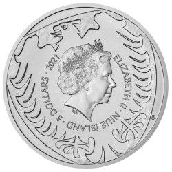 Stříbrná mince 2 Oz Český lev 2021