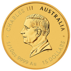 Zlatá mince 1/10 Oz Lunar Series III Year of the Horse 2026 Kolorovaná