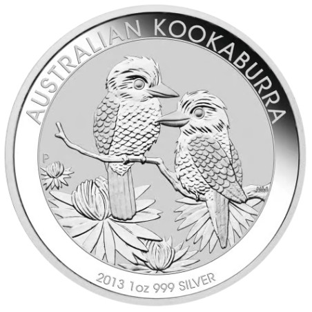 Stříbrná mince 1 Oz Kookaburra 2013