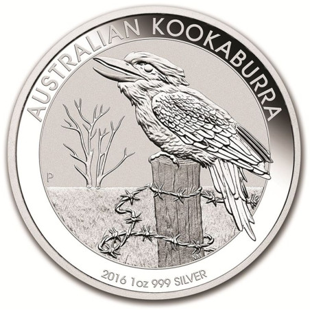 Stříbrná mince 1 Oz Kookaburra 2016