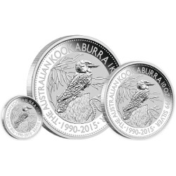 Stříbrná mince 1 Oz Kookaburra 2015 - 25th Anniversary