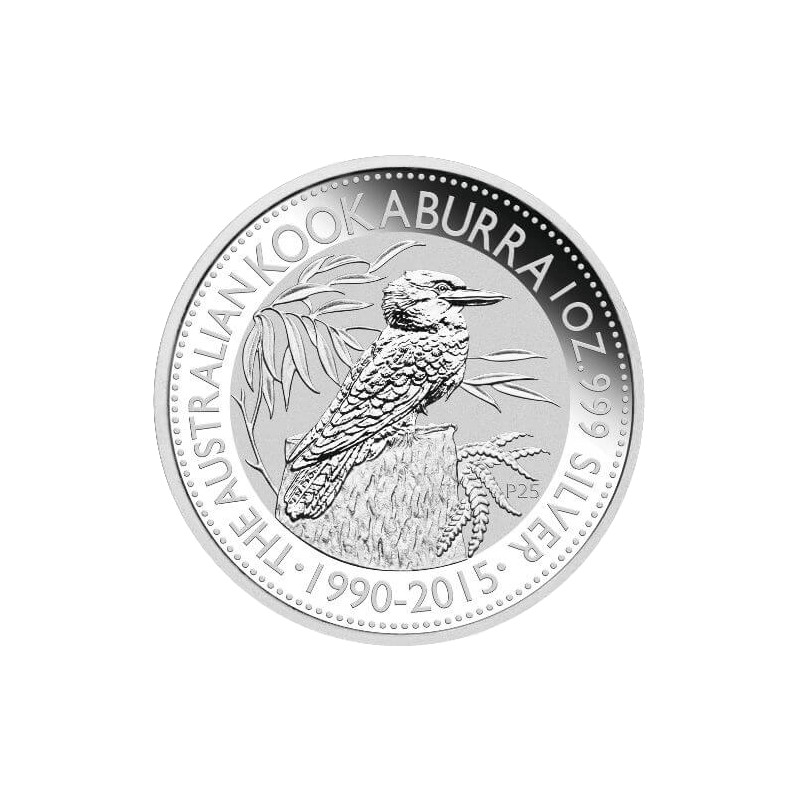 Stříbrná mince 1 Oz Kookaburra 2015 - 25th Anniversary