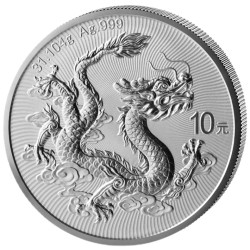 Stříbrná mince 1 Oz China Dragon 2026