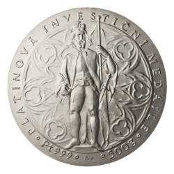 Platinová medaile 500 g Dóm sv.Václava v Olomouci