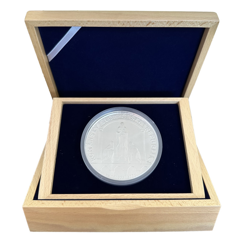 Platinová medaile 500 g Románský sloh