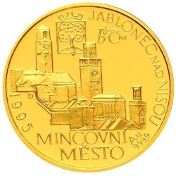 Zlatá medaile 1/4 Oz ČM 2 KČ 1995 Standard