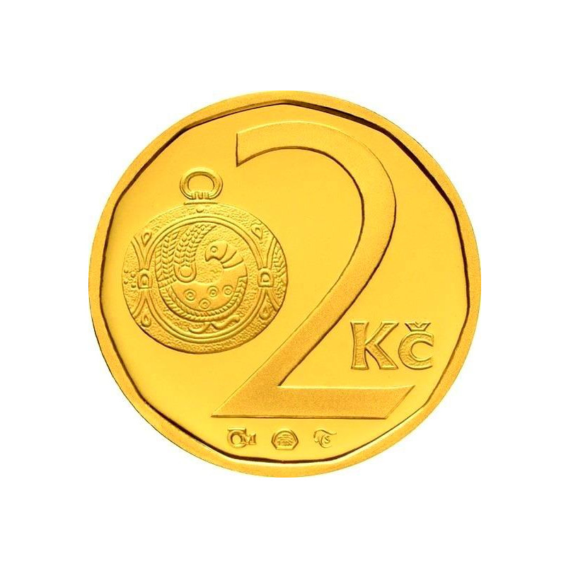 Zlatá medaile 1/4 Oz ČM 2 KČ 1995 Standard