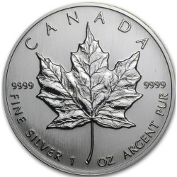 Stříbrná mince 1 Oz Maple Leaf 1992