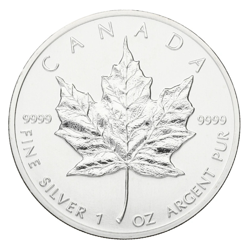 Stříbrná mince 1 Oz Maple Leaf 1989
