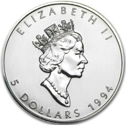 Stříbrná mince 1 Oz Maple...