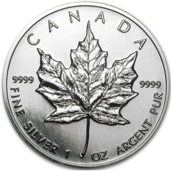 Stříbrná mince 1 Oz Maple Leaf 1996