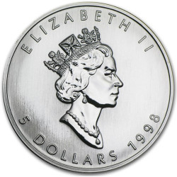 Stříbrná mince 1 Oz Maple...