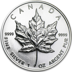 Stříbrná mince 1 Oz Maple Leaf 1998