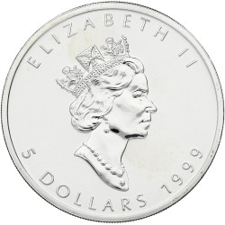 Stříbrná mince 1 Oz Maple...