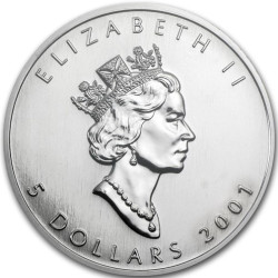 Stříbrná mince 1 Oz Maple...