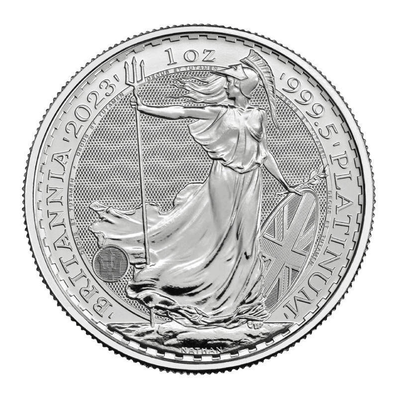 Platinová mince 1 Oz Britannia 2023 Charles