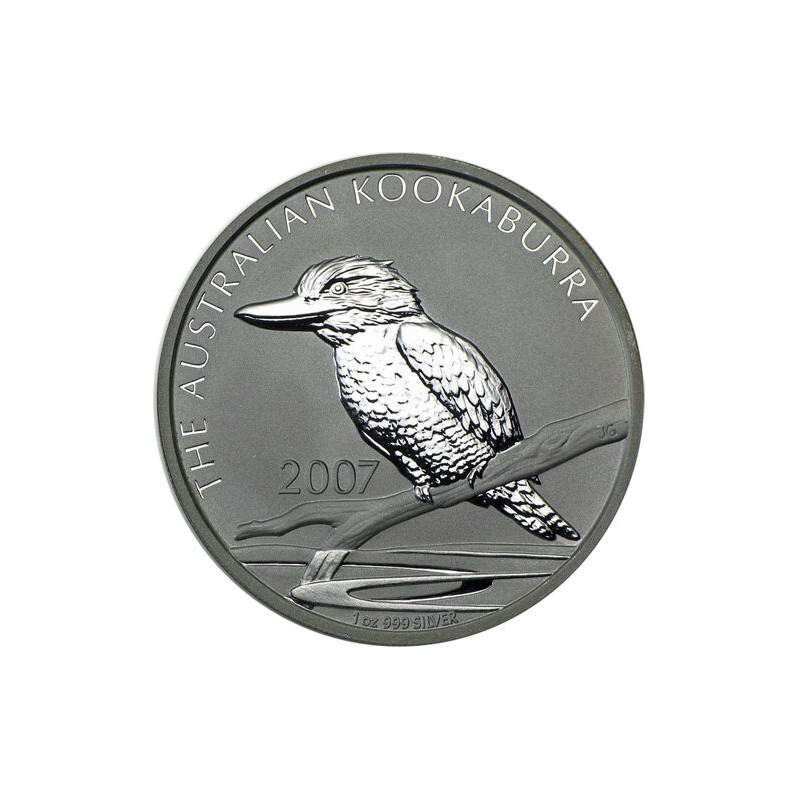 Stříbrná mince 1 Oz Kookaburra 2007