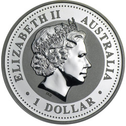 Stříbrná mince 1 Oz Kookaburra 2007