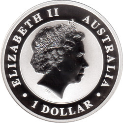 Stříbrná mince 1 Oz Kookaburra 2014