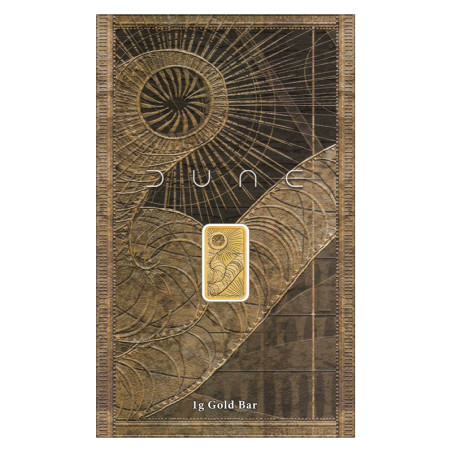 Zlatý slitek 1 g Perth Mint DUNE Sandworm