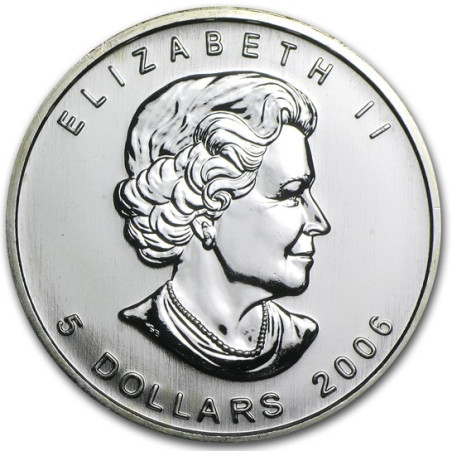Stříbrná mince 1 Oz Maple Leaf 2006
