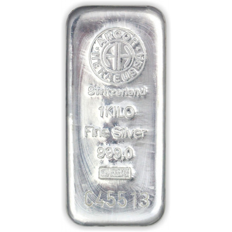 Stříbrný slitek 1 Kg Argor Heraeus
