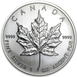 Stříbrná mince 1 Oz Maple Leaf 2008